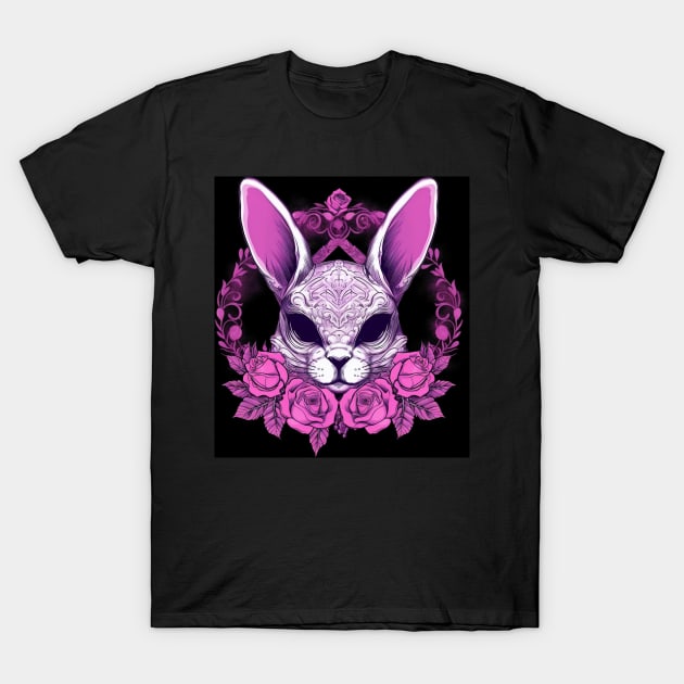 Goth Bunny T-Shirt by Enchanted Reverie